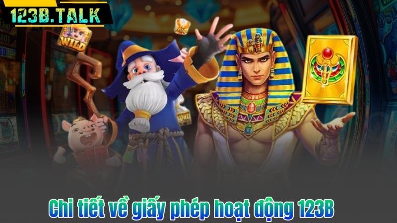 Chi tiết về giấy phép hoạt động 123B