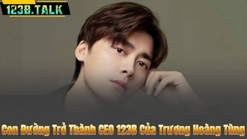 Con Đường Trở Thành CEO 123B Của Trương Hoàng Tùng